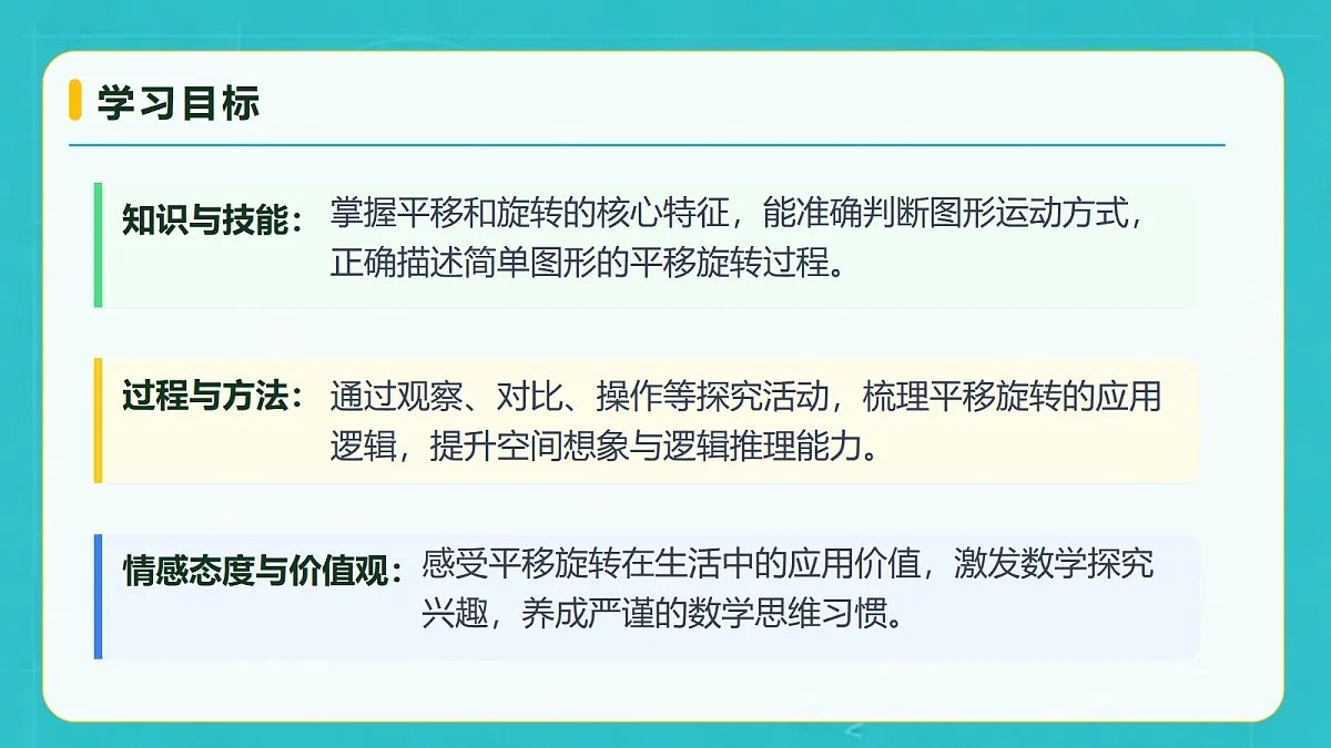 小学数学人教版五年级上册-4.6 平移和旋转的应用 (课件)第4页
