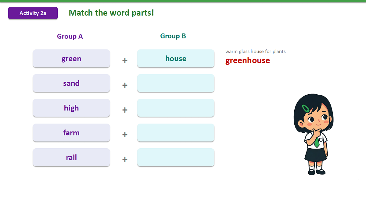 新人教版(2024)英语九年级(初三)上册-Unit 1 The Changing World Vocabulary in Use 2a-2c 词汇课 课件(lesson 5)第7页