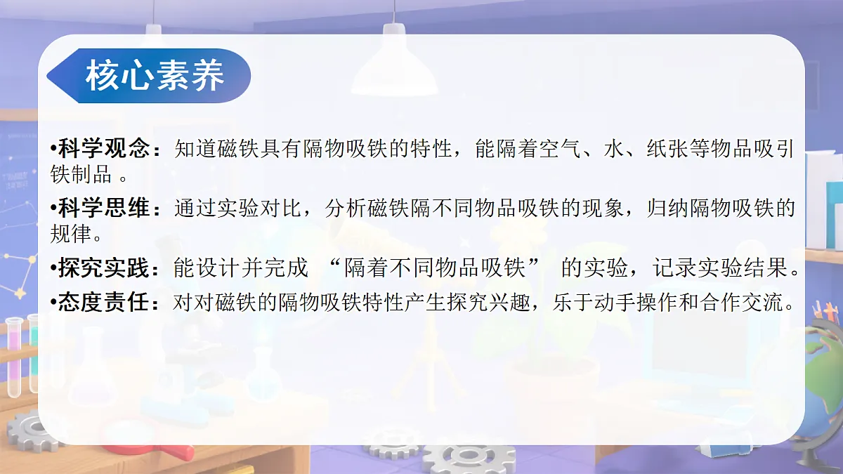 2.5 隔物吸铁(教学课件)科学苏教版二年级上册(新教材)第3页