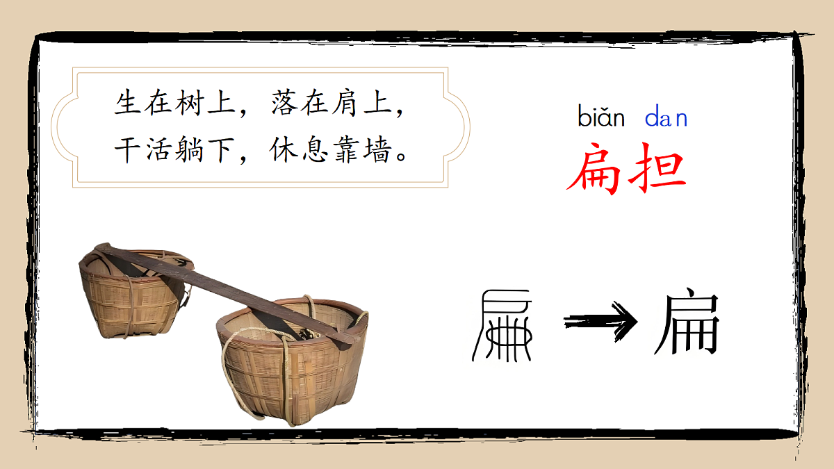 1. 课文16 《朱德的扁担》ppt课件第3页