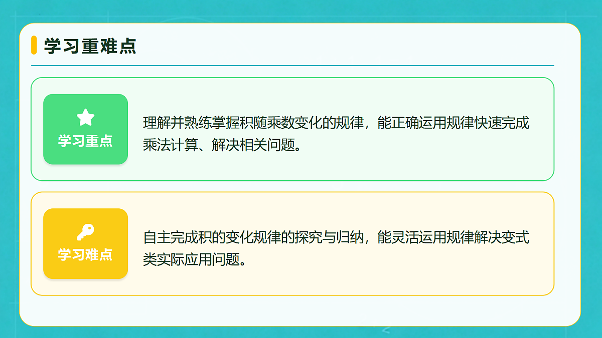 小学数学人教版四年级上册-3.6 积的变化规律(课件)第5页