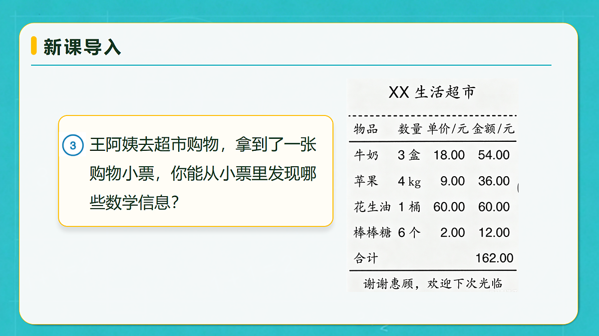 小学数学人教版四年级上册-4.2 单价、数量、总价(课件)第7页