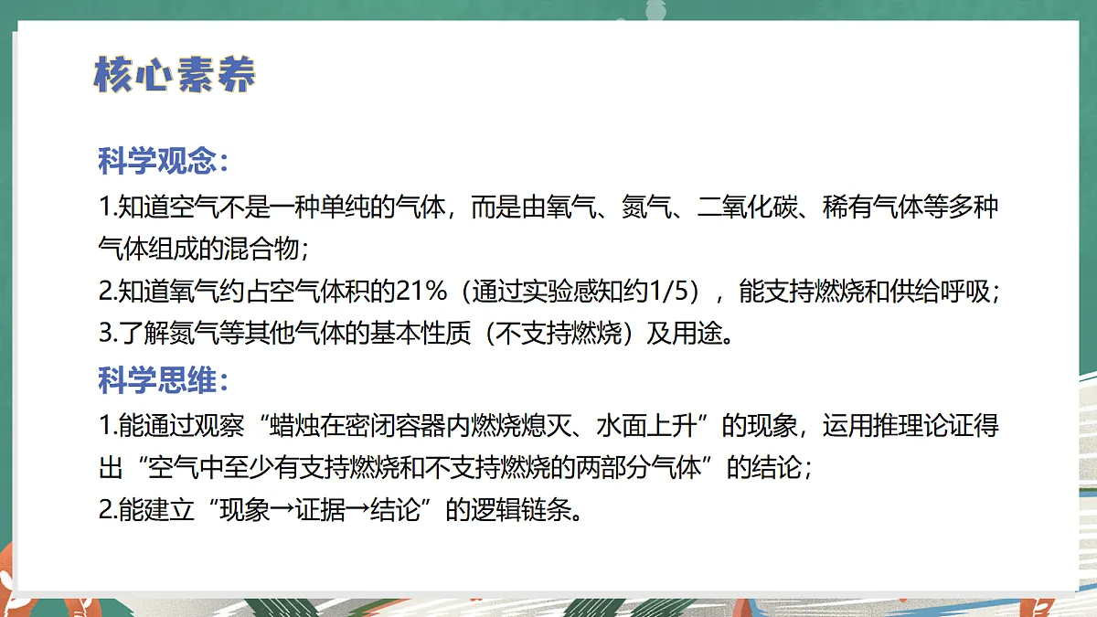 3.9 空气的成分(教学课件)【含交互动画】科学冀人版五年级上册(新教材)第3页