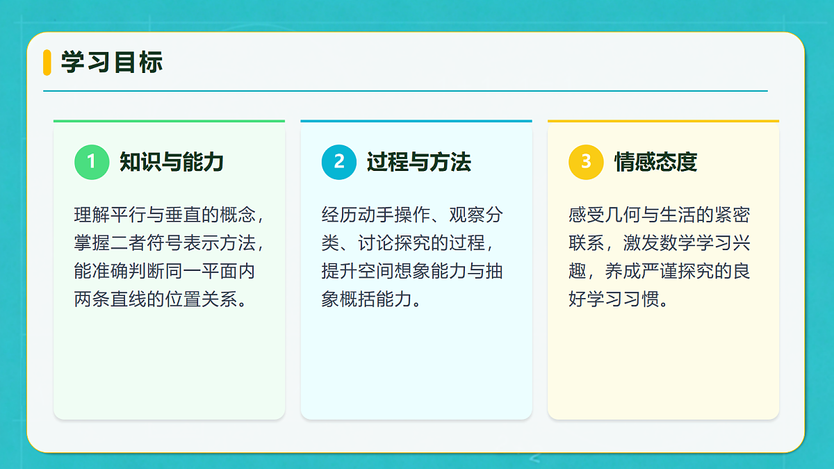 小学数学人教版四年级上册-5.1 平行与垂直(课件)第4页