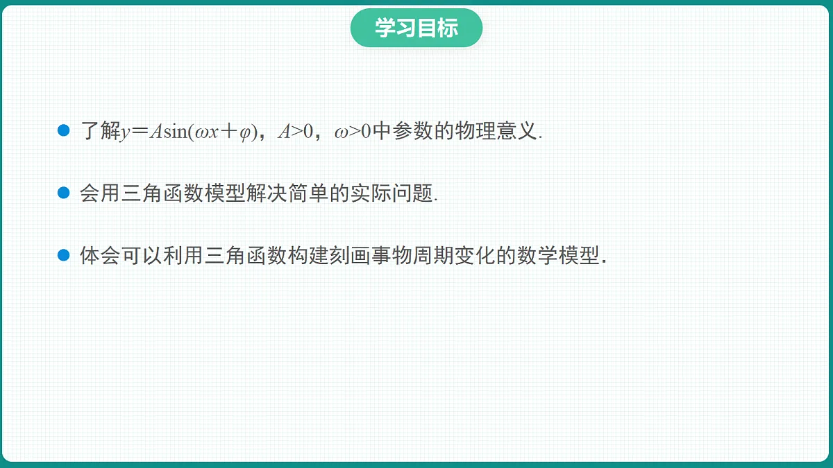 5.7《三角函数的应用》第1课时 课件 人教版(2019)高一数学必修一第2页