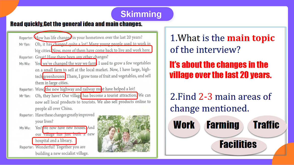 Unit 1 《The Changing World》 Section A (3a-3d)课件人教版英语九上第8页