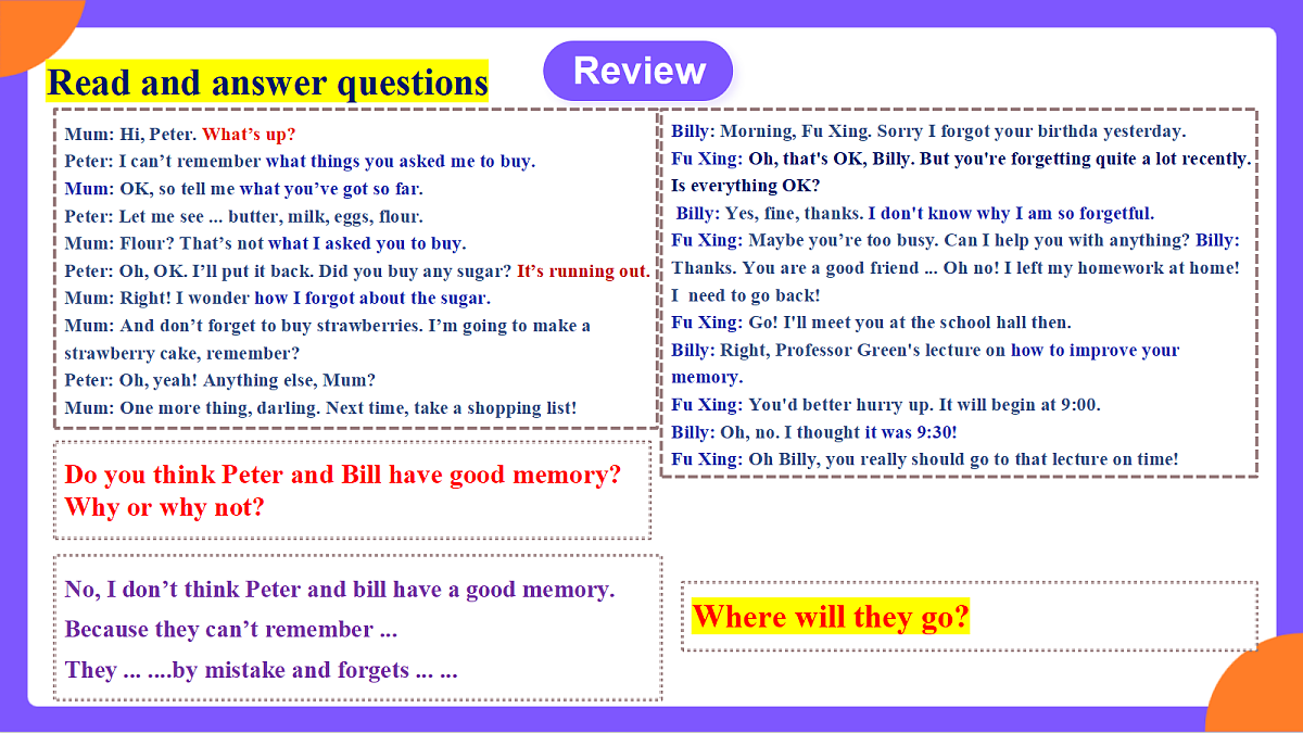 Unit 4 《Our Memory Section A (2a-2d)》课件 人教版英语九上第5页