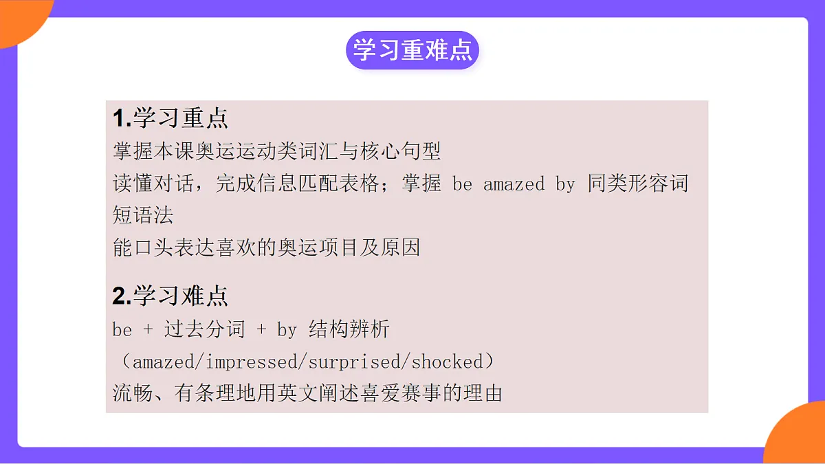 Unit 8 《 More than a Game 》Section A (3a-3c)课件 人教版英语九上第4页