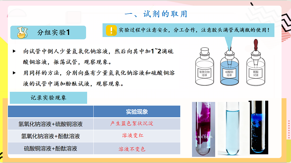 学生实验1 《化学实验基本技能训练》课件 鲁教版化学九上第8页
