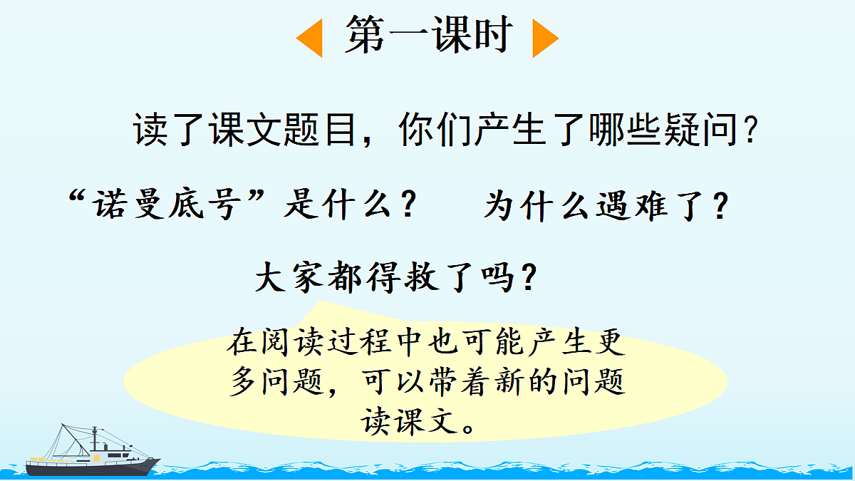 7“诺曼底号”遇难记【精华版·教案版】第3页