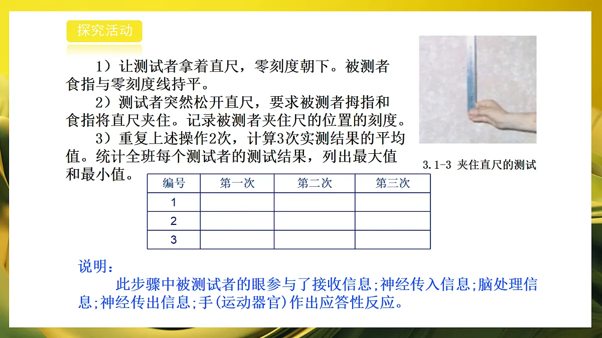 2026浙教版九上科学 3.1 神经调节(2)第4页