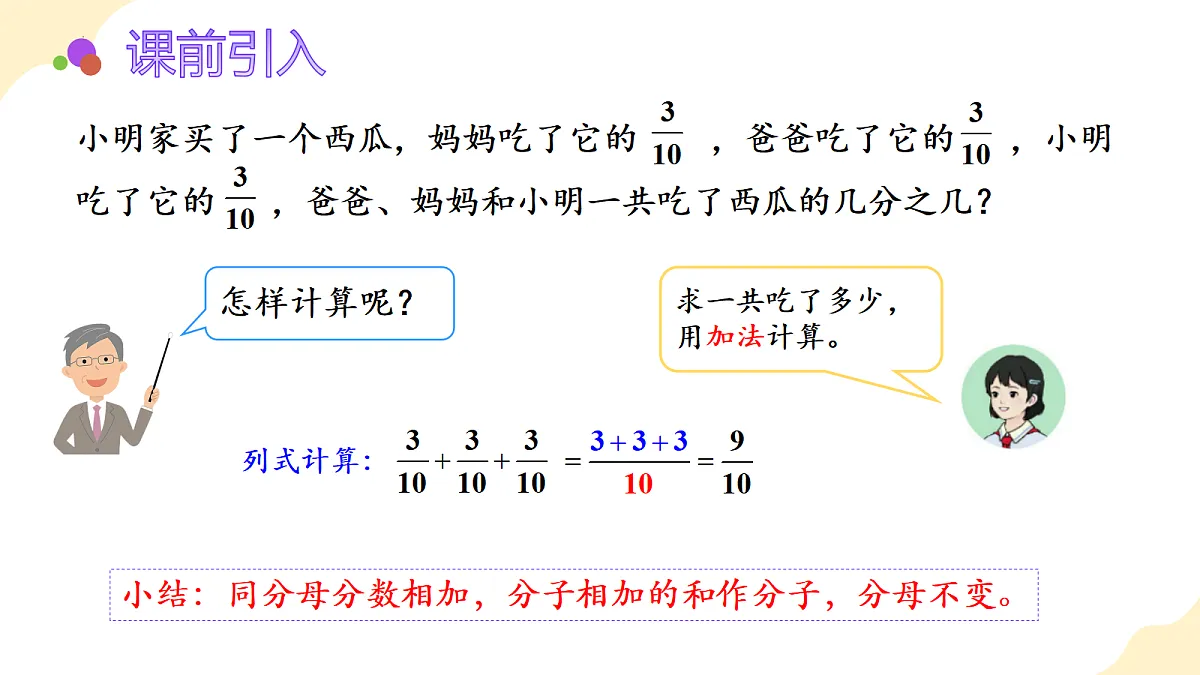 2026(新教材)人教版数学六年级上册-2.1《分数乘整数》(课件)第5页