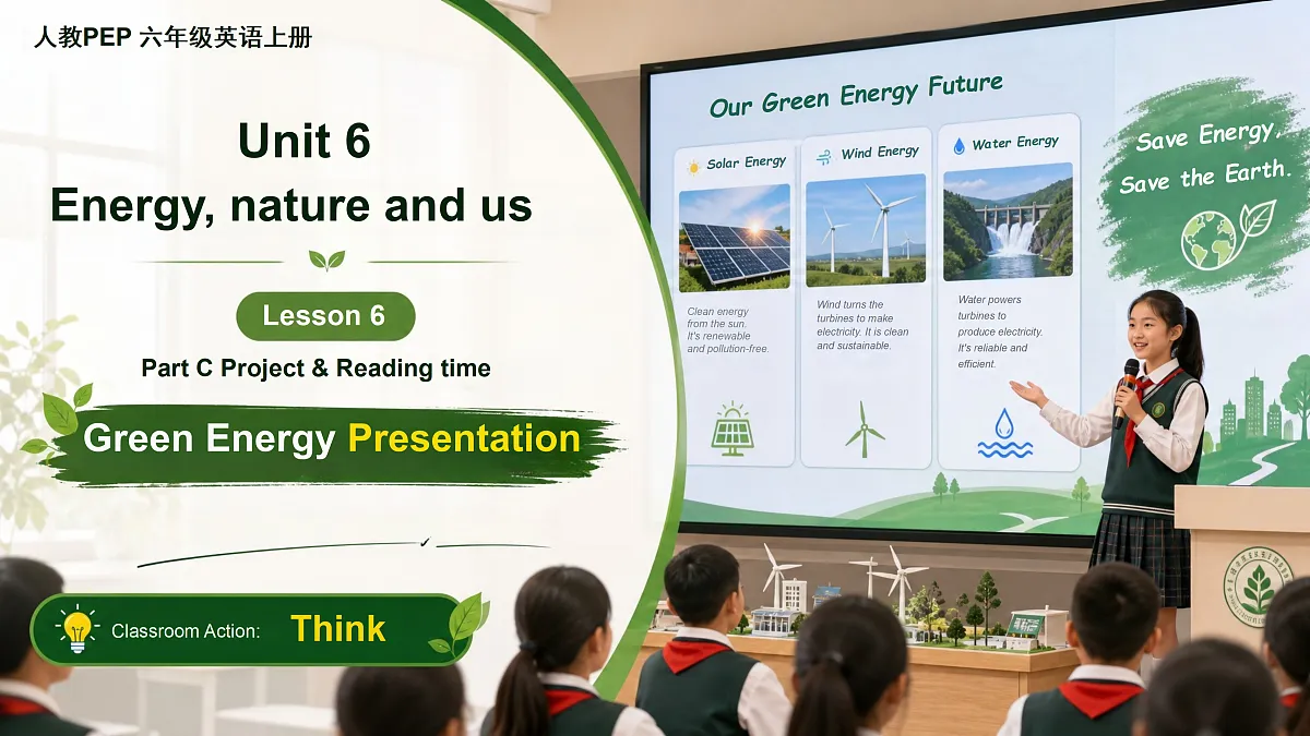 U6L6 Part C Project & Reading time第1页