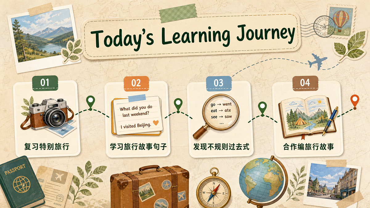 U1L4 Part B Let’s learn & Make up a story第2页