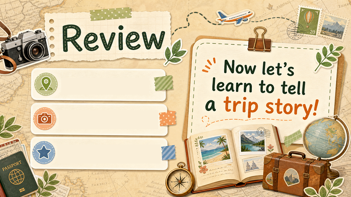 U1L4 Part B Let’s learn & Make up a story第4页