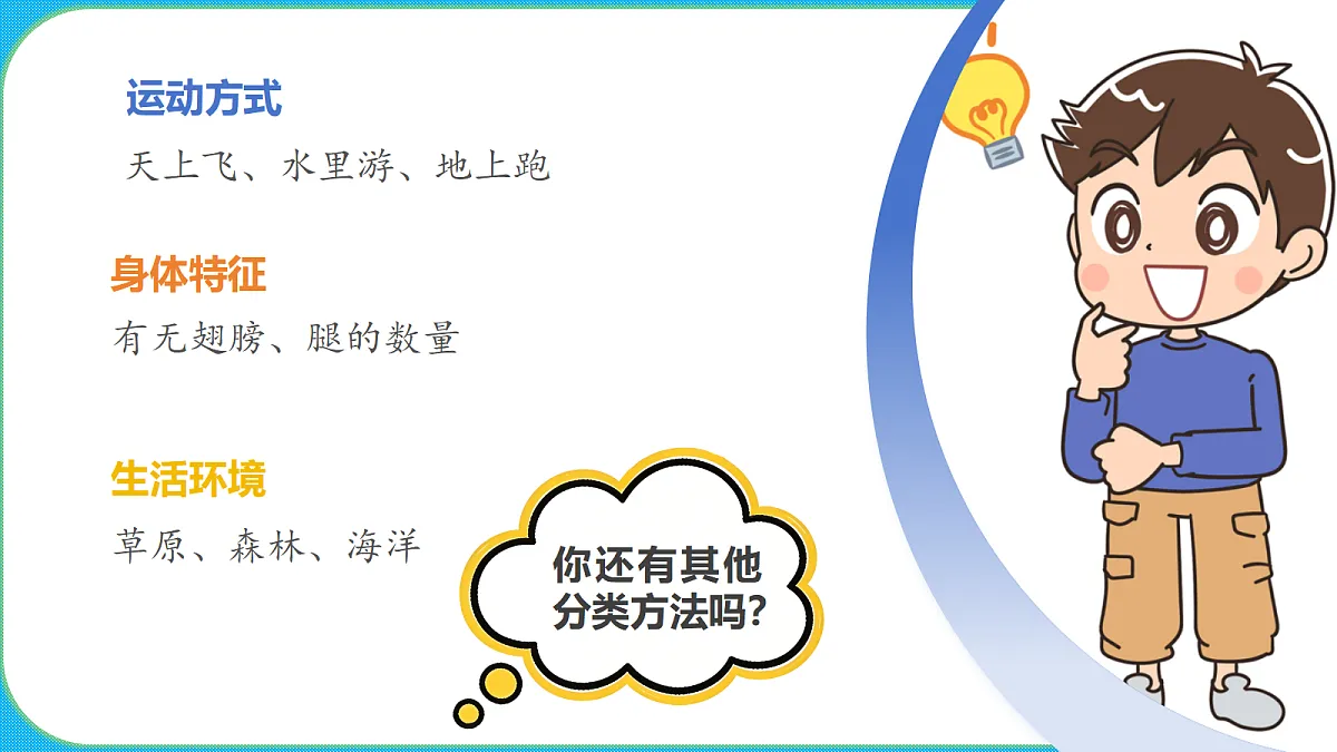 苏教版(2024)四上科学 1单元 《1 给动物分类》课件PPT第7页