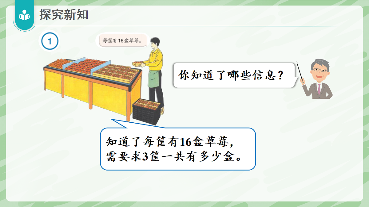 3.1 口算乘法(第1课时)两位数、几百几十数乘一位数 - 小学数学四年级上册同步教学课件(人教版2024)第6页