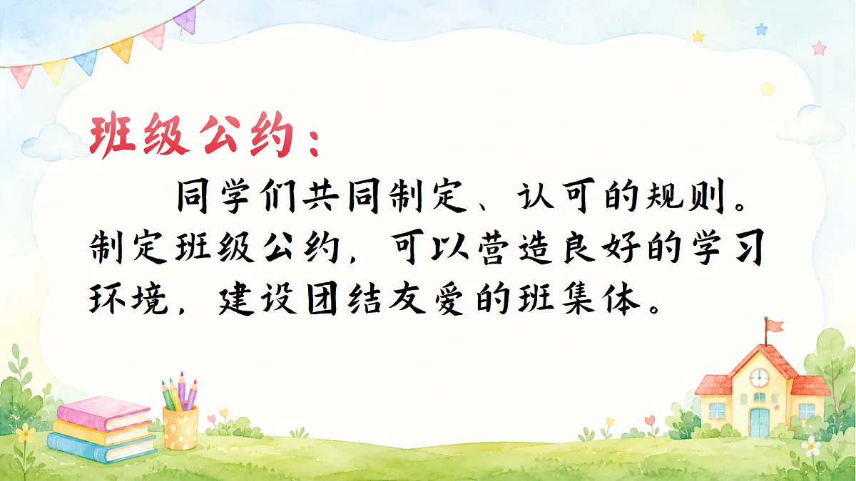 口语交际:制定班级公约第4页