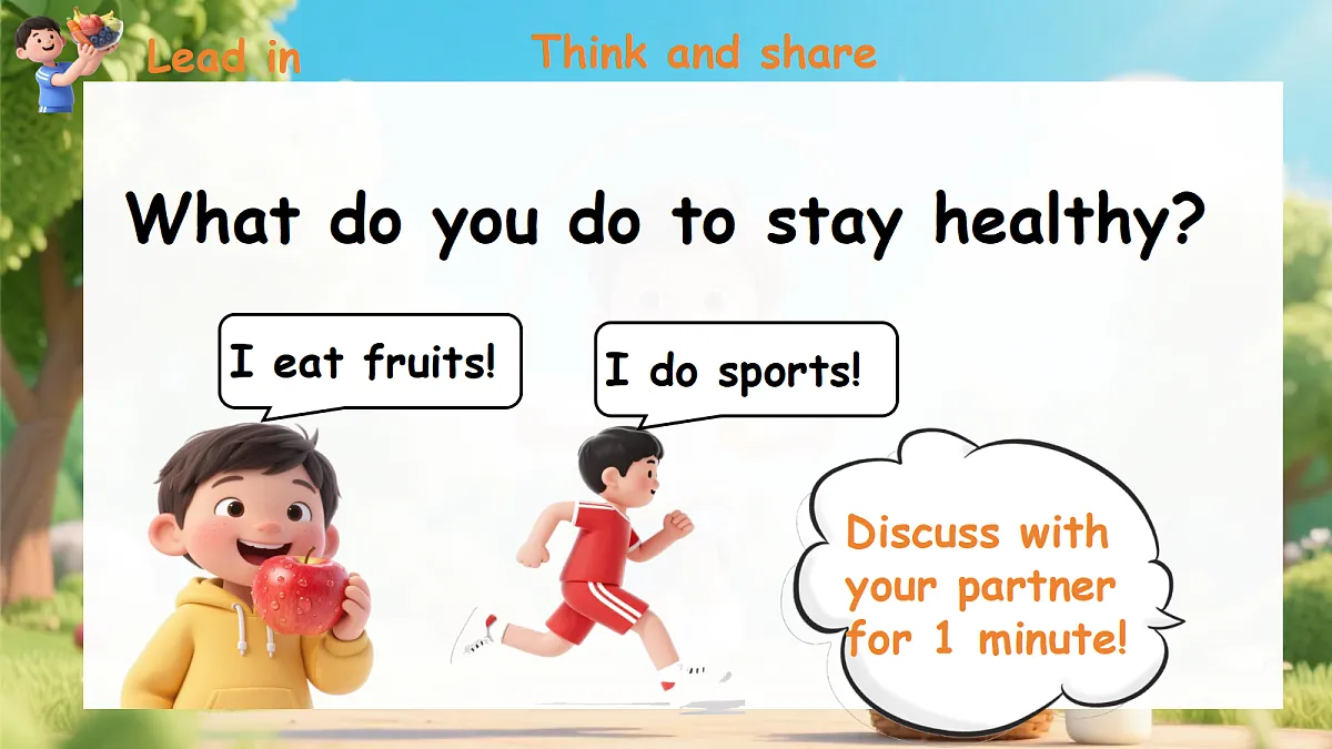 Unit 4 第1课时 Part A Let's talk & Look, match and say (教学课件) 英语人教PEP版五年级上册(新教材)第6页