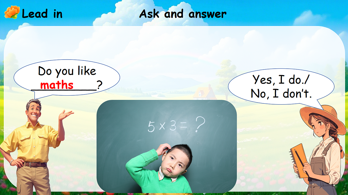 Unit 3 第1课时 Part A Let's talk&Ask and answer (教学课件)英语人教PEP版五年级上册(新教材)第8页