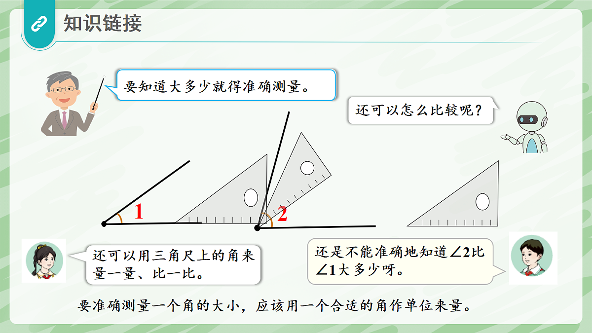 2.2 角的度量(第1课时)角的度量 - 小学数学四年级上册同步教学课件(人教版2024)第6页