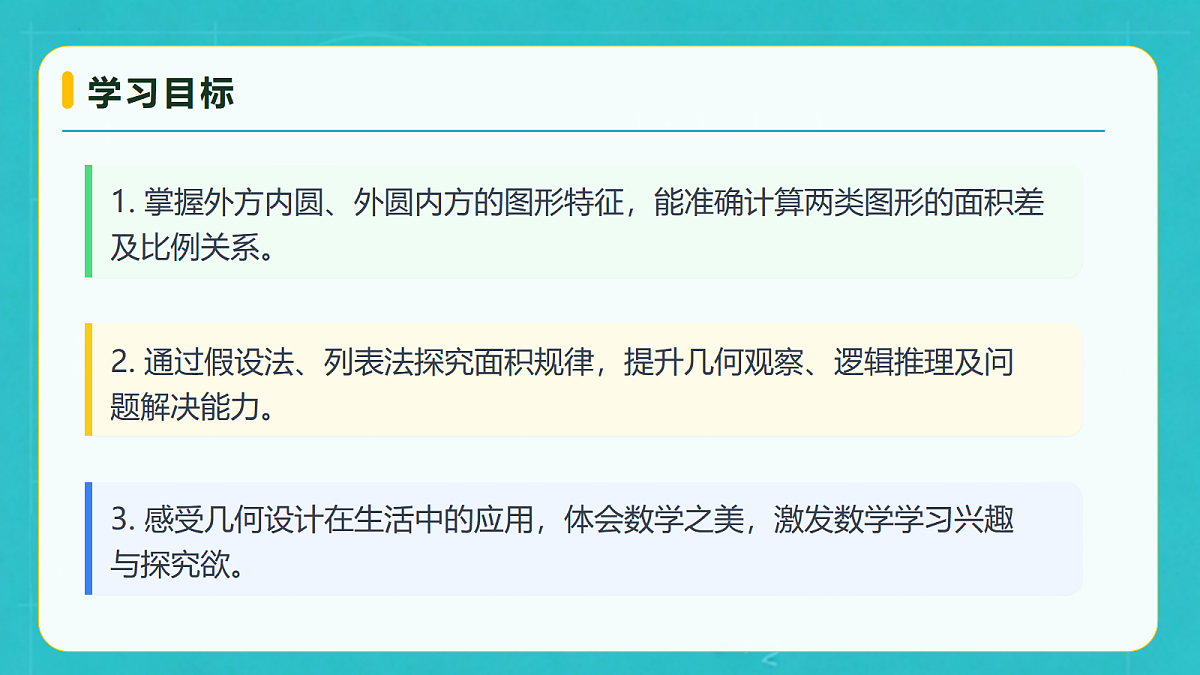 小学数学人教版六年级上册-4.6 圆的面积(3) (课件)第4页