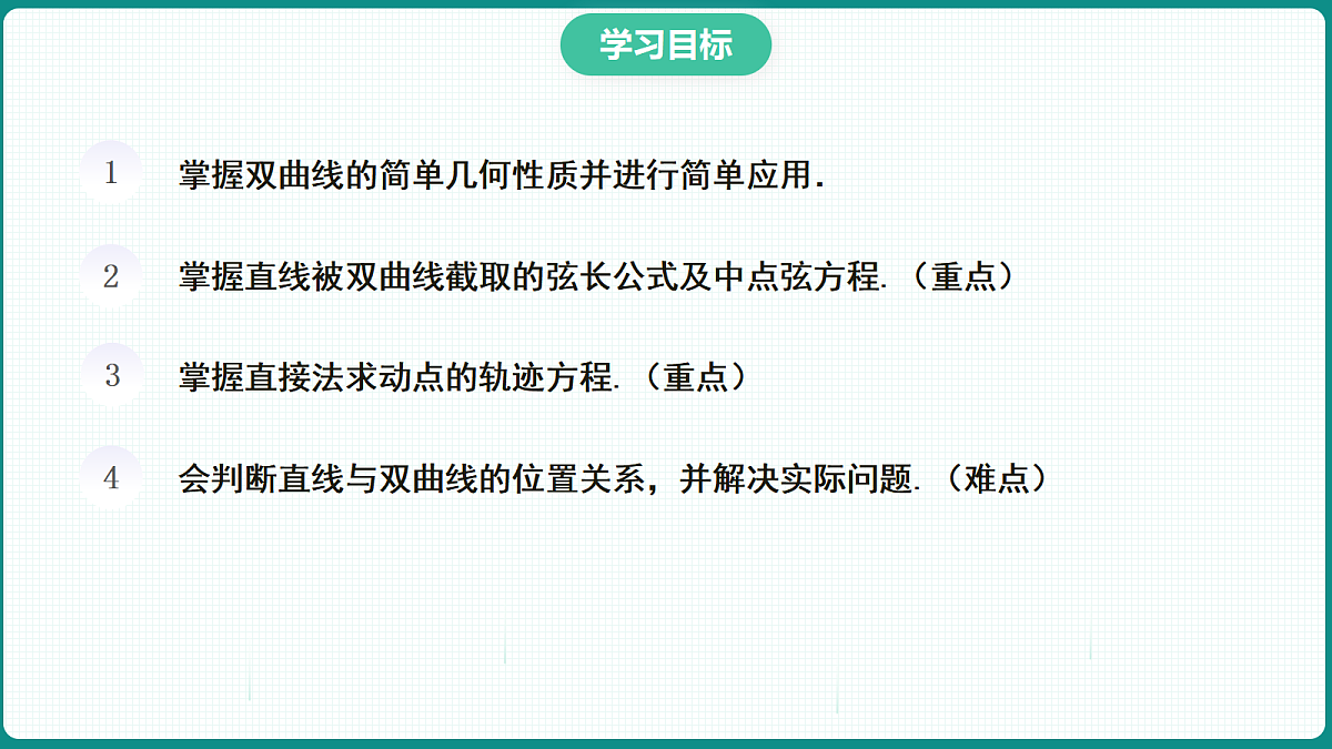 3.2.2《双曲线的简单几何性质》第2课时 课件 高二数学选择性必修一第2页