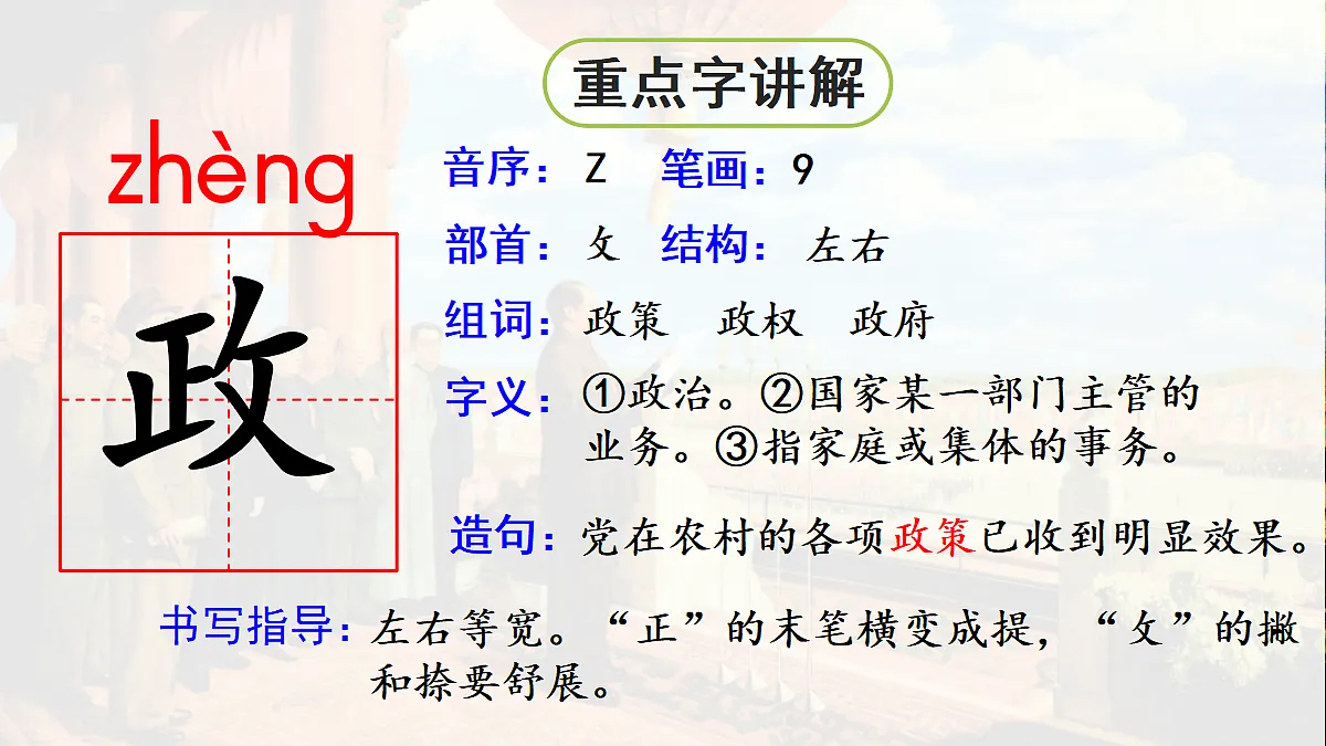 【教学课件】6.《开国大典》第1课时第7页
