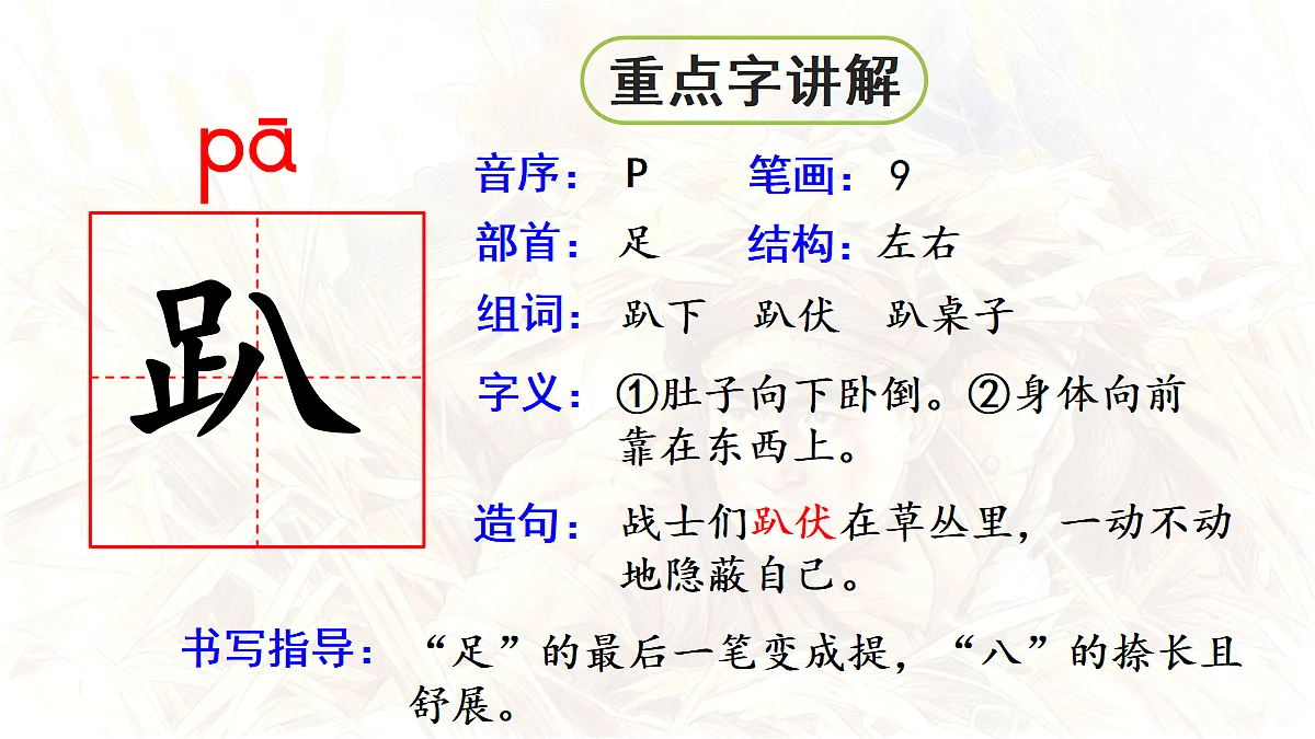 【教学课件】7.《我的战友邱少云》第1课时第7页