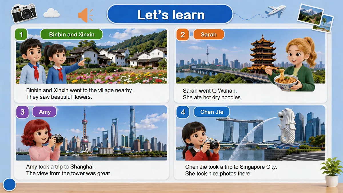 Unit 1 Amazing landmarks Part B Let's learn 第4课时 课件第8页