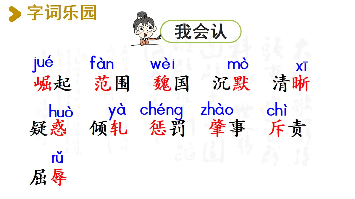 【教学课件】25《为中华之崛起而读书》第1课时第4页