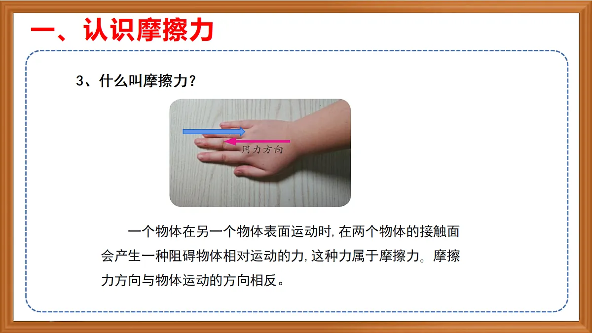 苏教版小学科学五年级上册第三单元《10 摩擦力 》课件第6页