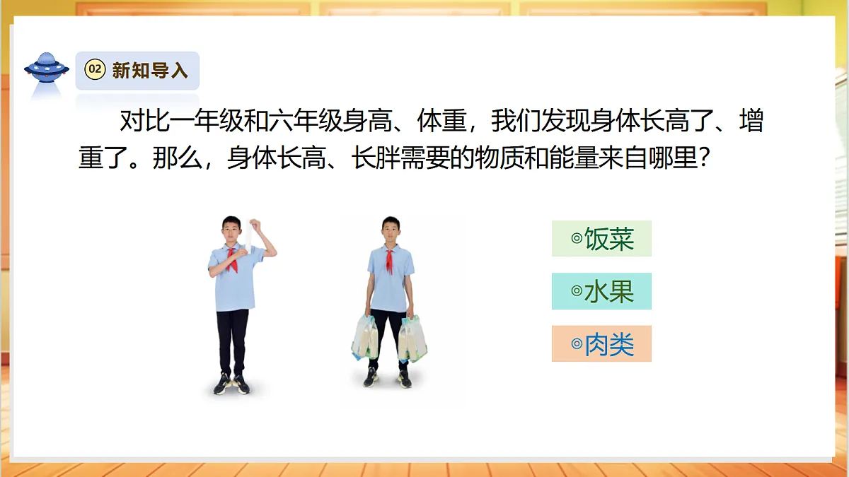 【大单元整体教学】1.2《食物中的营养》课时课件第4页