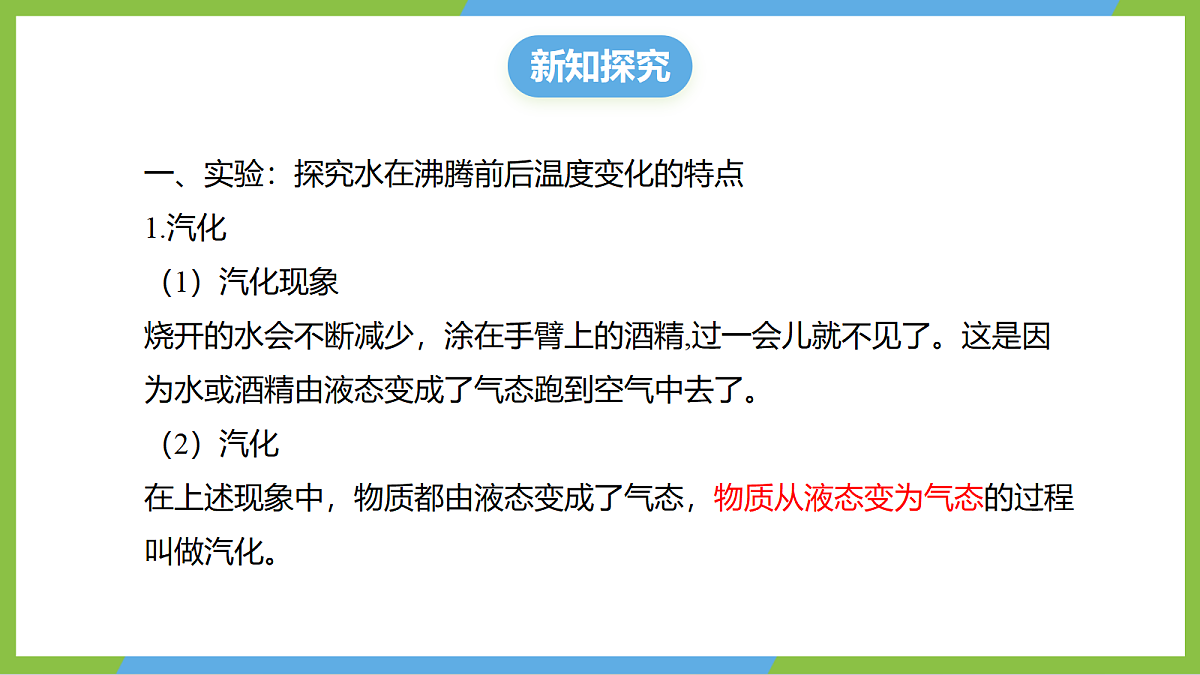 (核心素养)13.3 《探究:汽化与液化》 课件 沪科版物理九年级全册第7页