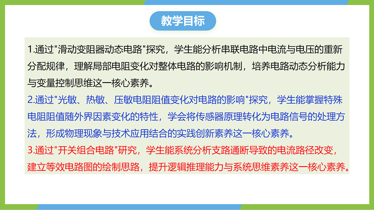 14.4《欧姆定律应用》第4课时(求解动态电路问题)课件 苏科版物理九上第2页