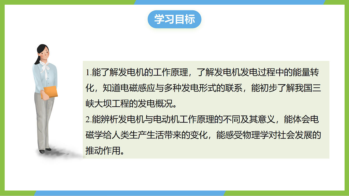(核心素养)19.2 《发电机是怎样工作的》 课件 沪科版物理九年级全册第3页