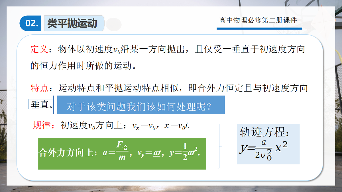 5.5专题3:类平抛运动第6页
