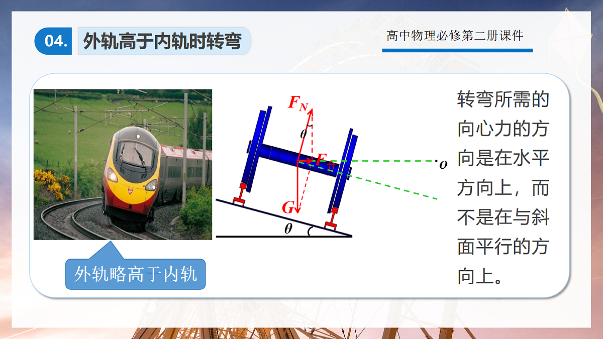 6.4生活中的圆周运动第7页
