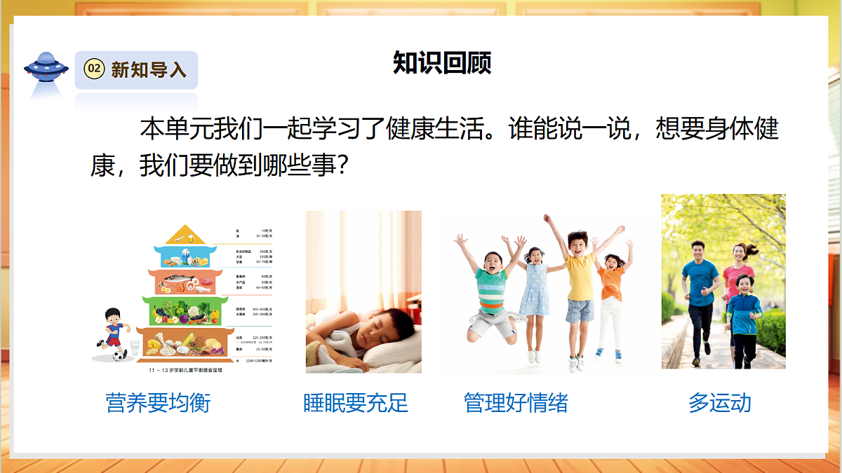 【大单元整体教学】1.7《制定健康生活计划》课时课件第4页