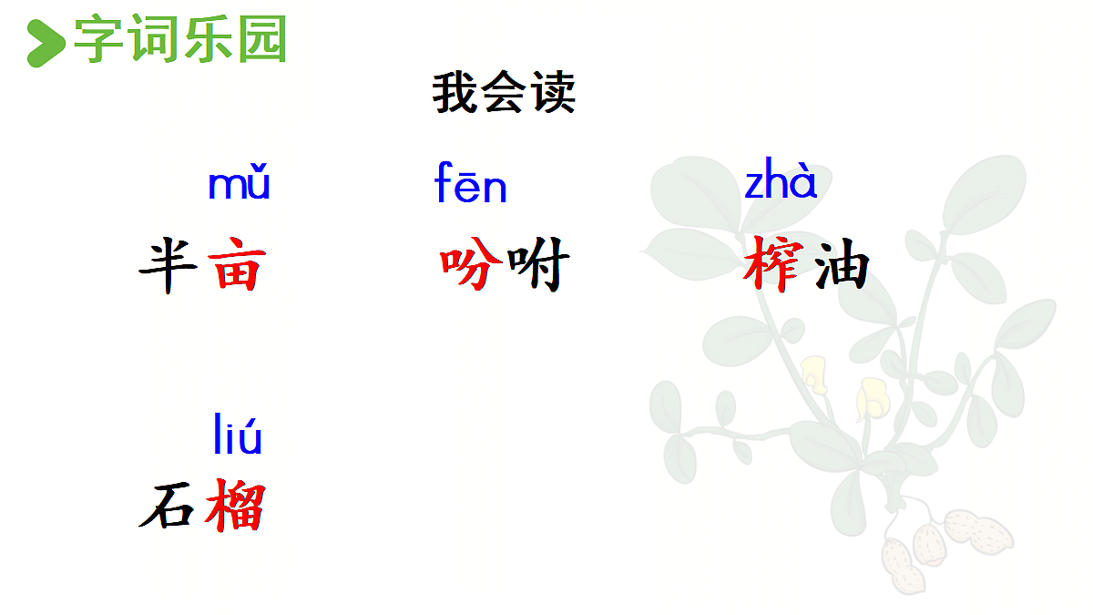 【教学课件】2.落花生第1课时第6页