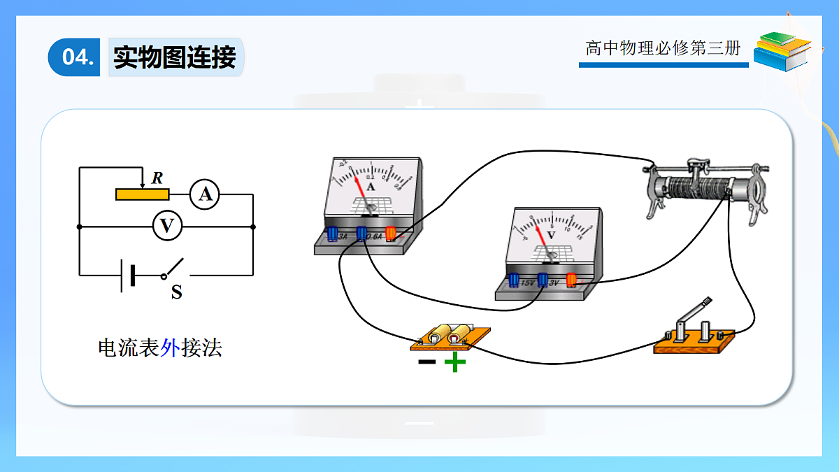 12.3实验:电池电动势和内阻的测量第8页
