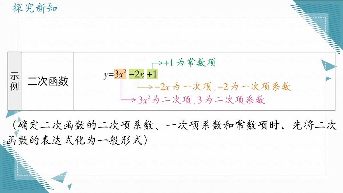 2026学年新浙教版初中数学九年级上册1.1 二次函数的意义课件第8页