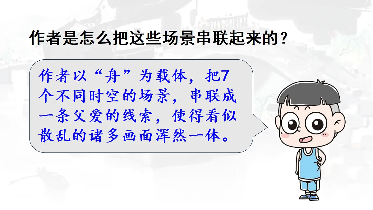 【教学课件】18.父爱之舟第2课时第4页