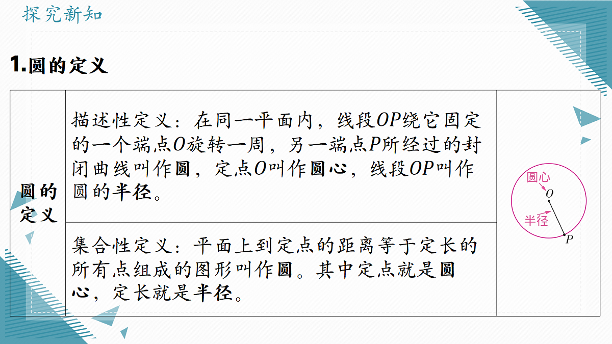 2026学年浙教版(2024)初中数学九年级上册(2024)3.1 圆的有关概念(第1课时)课件第7页