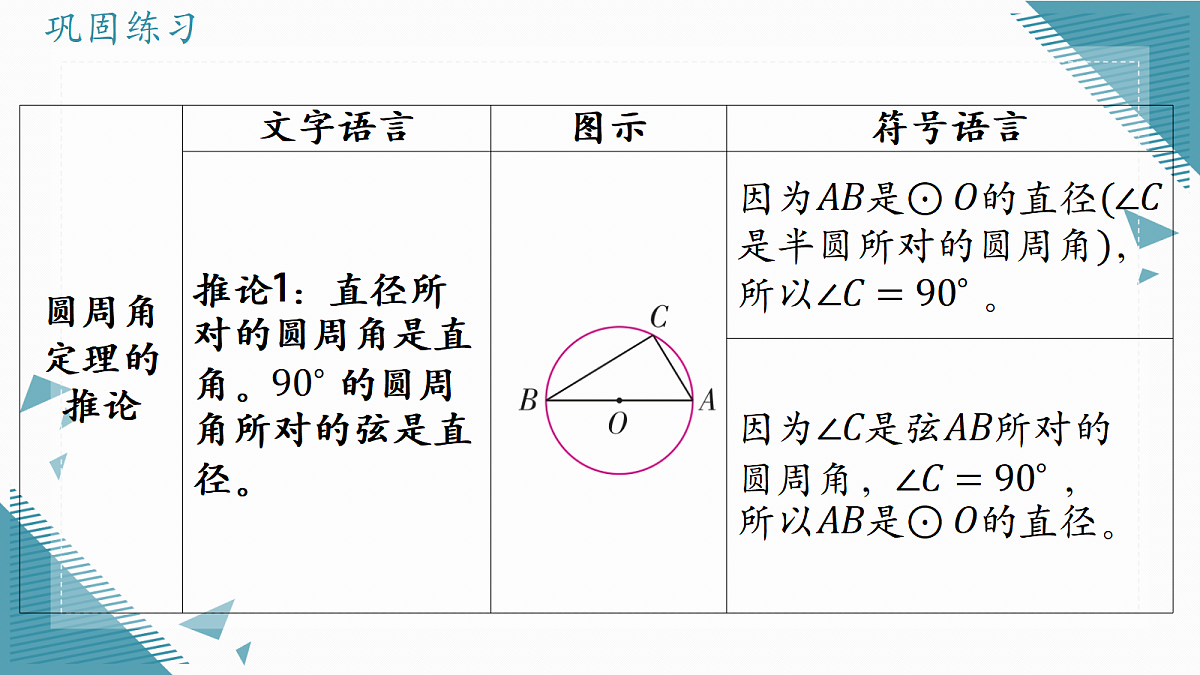 2026学年浙教版(2024)初中数学九年级上册(2024)3.4 圆周角(第2课时)课件第8页
