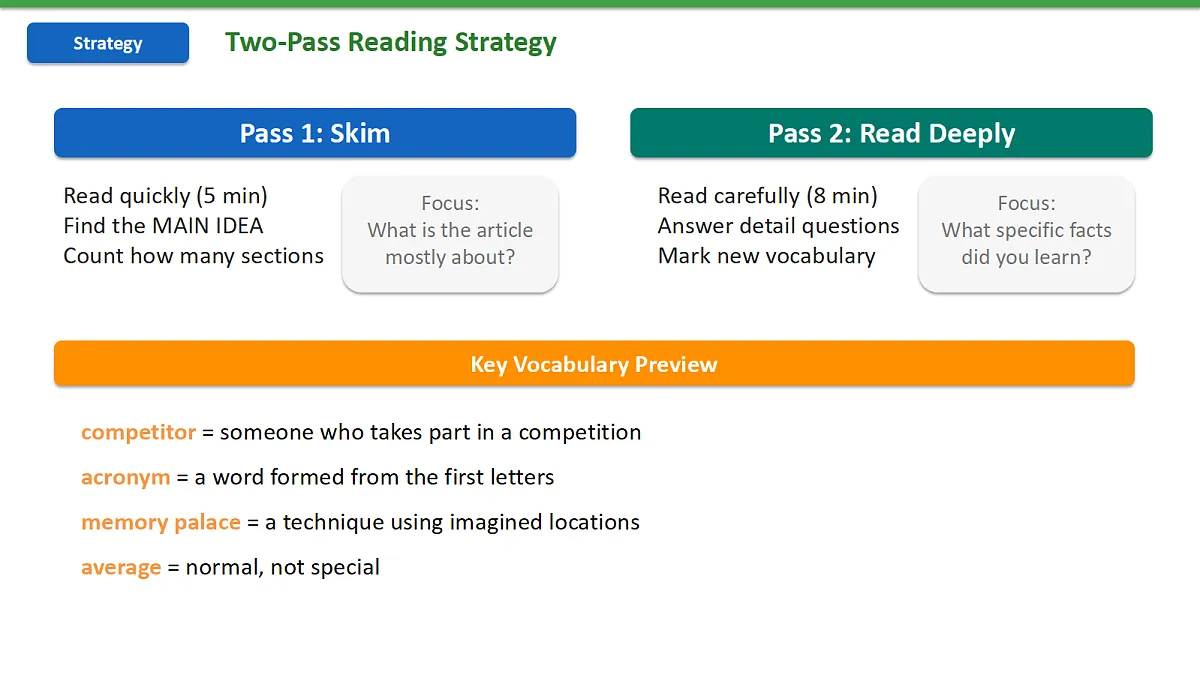 新人教版(2024)英语九年级(初三)上册-Unit4 Our Memory Reading Plus 拓展阅读课 课件(lesson 6)第8页
