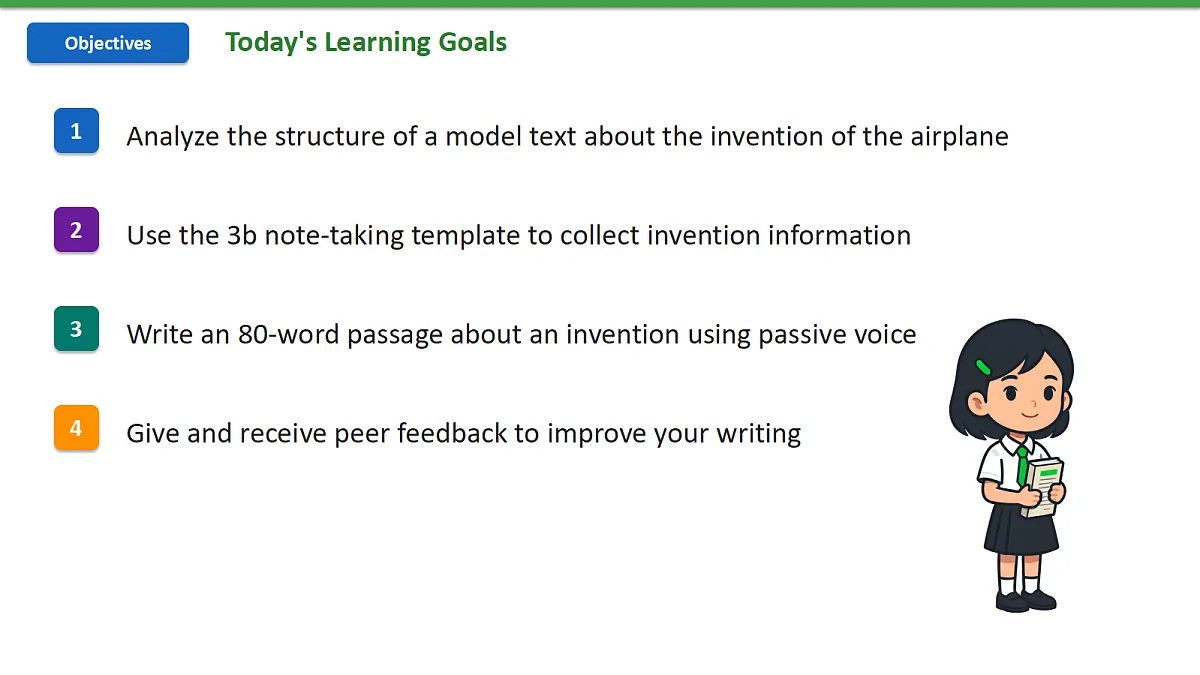 新人教版(2024)英语九年级(初三)上册-Unit5 Power of Ideas Writing 3a-3c 读写课 课件(lesson 7)第2页