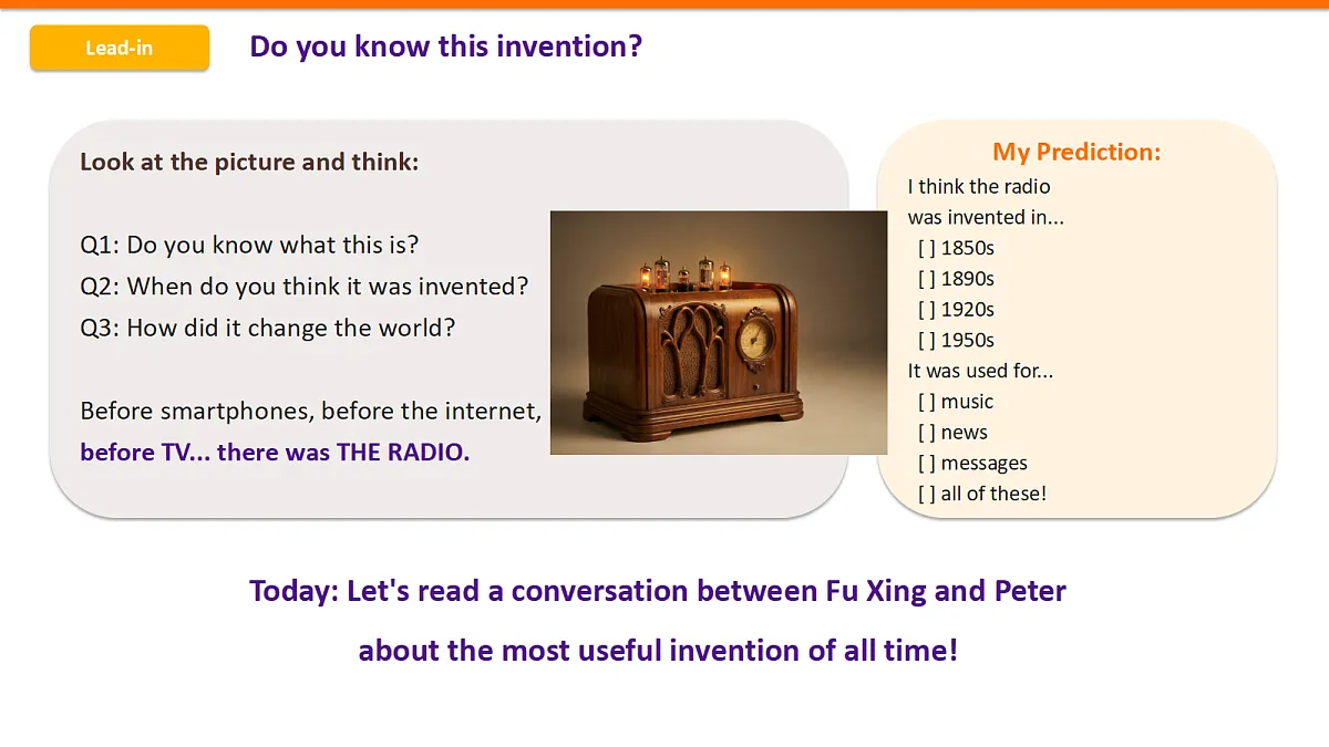 新人教版(2024)英语九年级(初三)上册-Unit5 Power of Ideas SectionA 3a-3d 阅读与听说课 课件(lesson 2)第5页