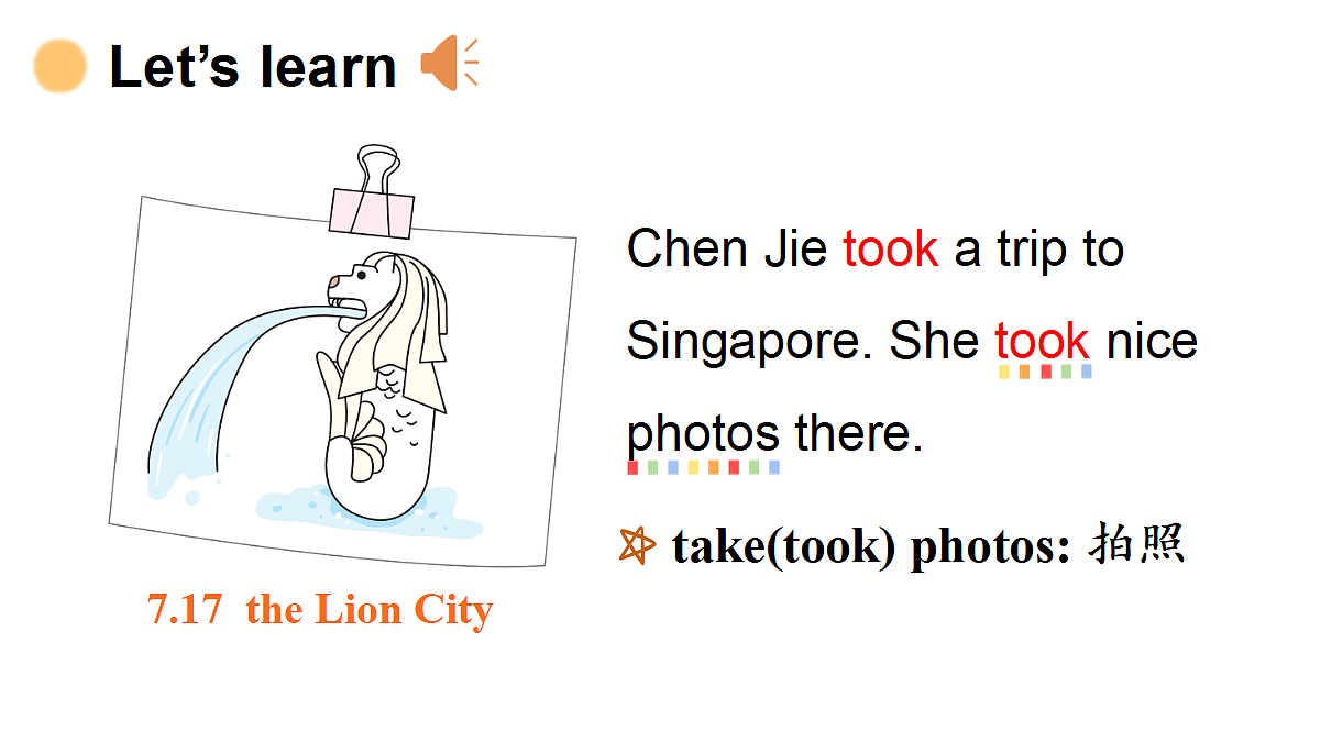 第4课时 B Let's learn & Make up a story & C Project第6页