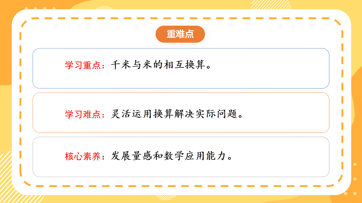 2.2《千米的换算》课件 北京版数学三上第3页